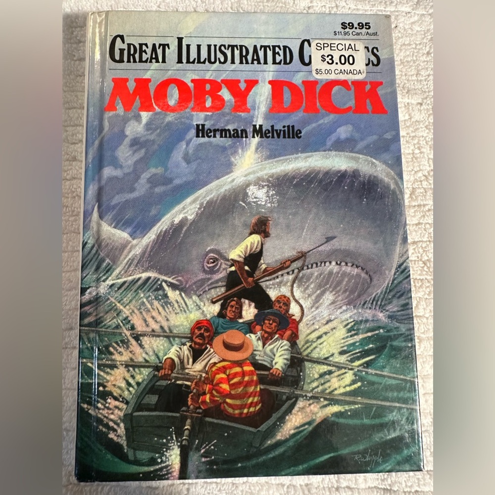 "Moby Dick" by Herman Melville - Great Illustrated Classics Edition